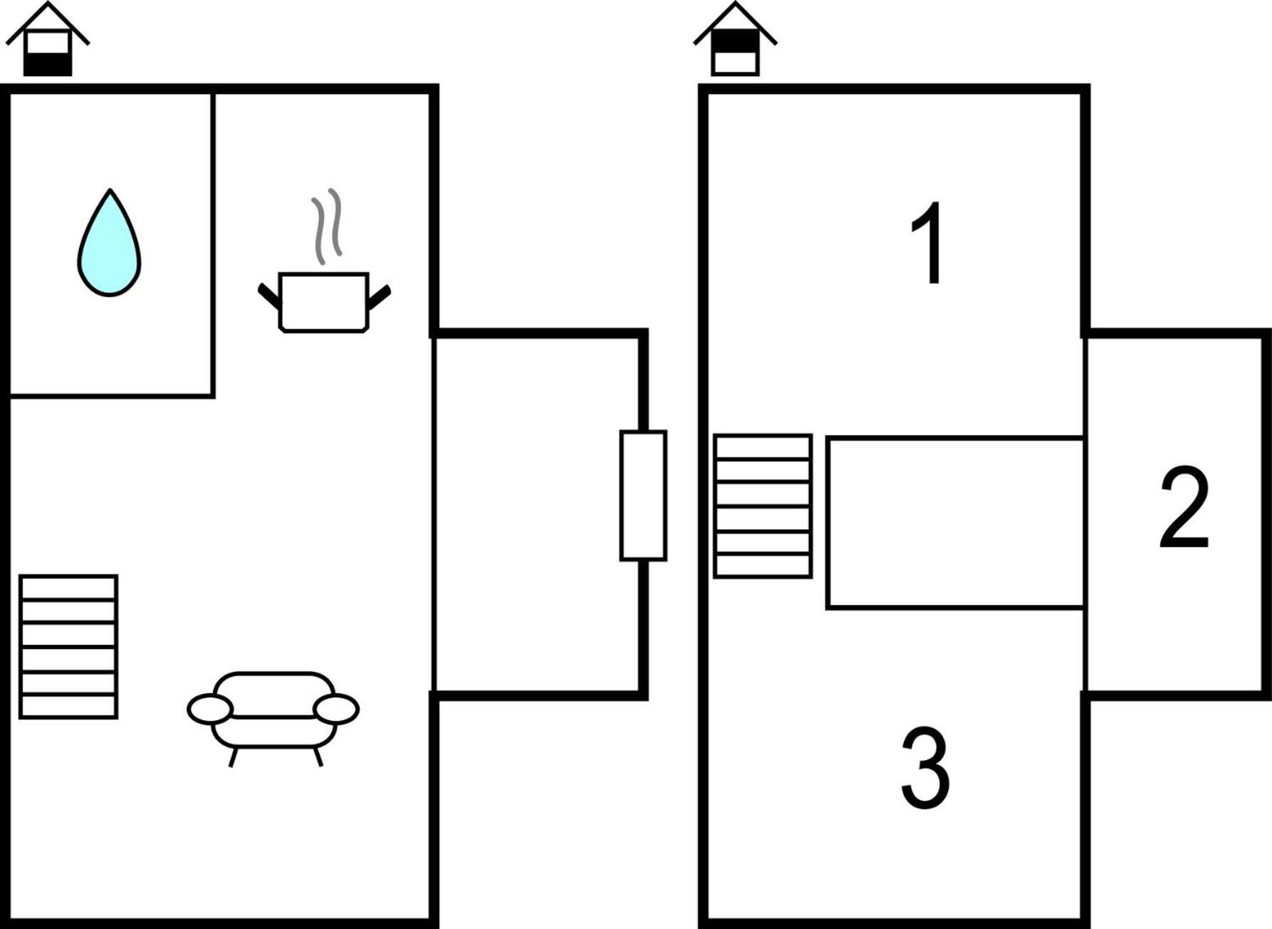 3 Bedroom Lovely Home In Nowe Warpno Bagian luar foto